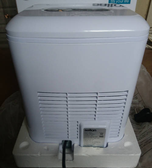 Salton Clear 12Kg Bullet Ice Maker  (Display - As New!)