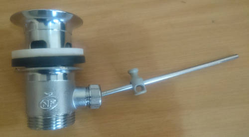 NF Pop Up Sink Trap (Mild Steel - Chrome Finish)