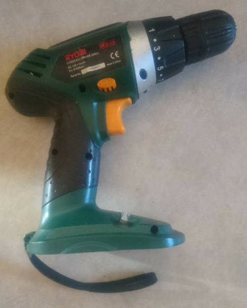 Ryobi 12V Cordless Drill for Restore or Spares (HCD-12) Please Read
