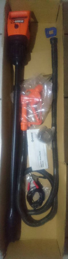 GROZ Electric Drum Pump EDR-55 (Please Read) 12V DC