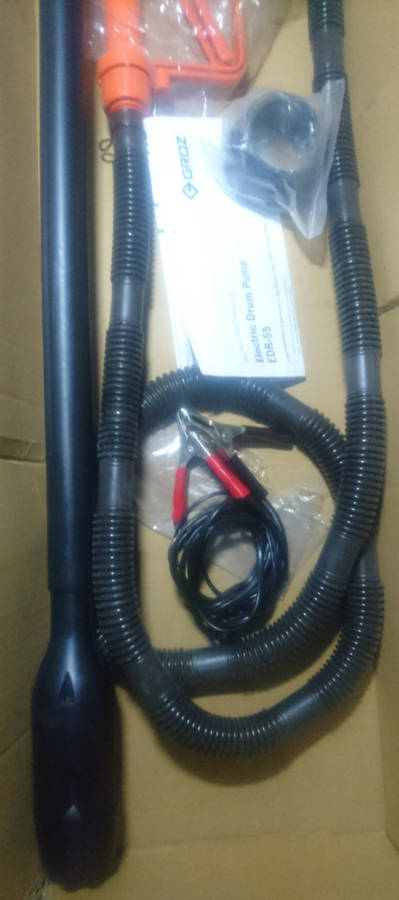 GROZ Electric Drum Pump EDR-55 (Please Read) 12V DC
