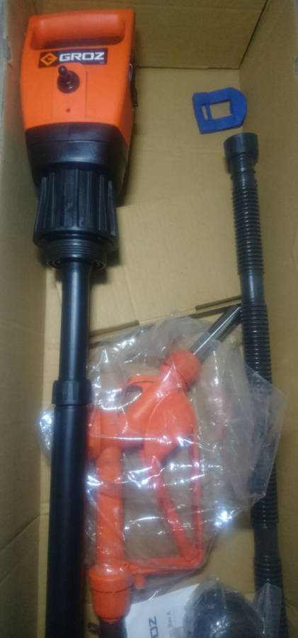 GROZ Electric Drum Pump EDR-55 (Please Read) 12V DC