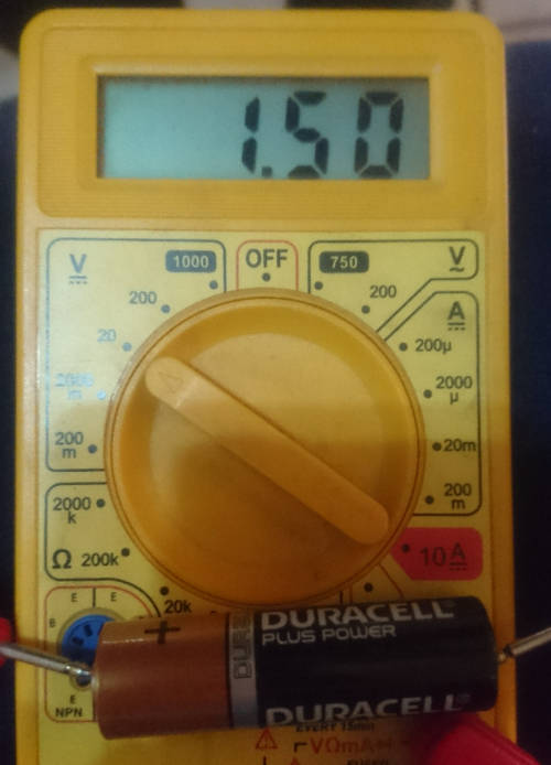 AA Duracell Plus Power Exp:2018 (Battery Life 1.45V - 1.5V - Unpackaged But New!) 1 Bid for 10 Piece