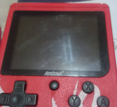 Andowl 2 Player Handheld Console with all your favorite classics (Connect to Your TV)