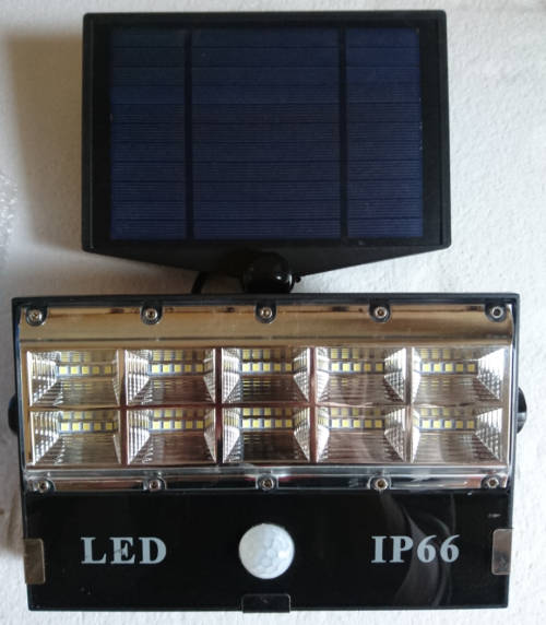 Solar Radar Sensor Street/Outdoor Lamp (IP66)