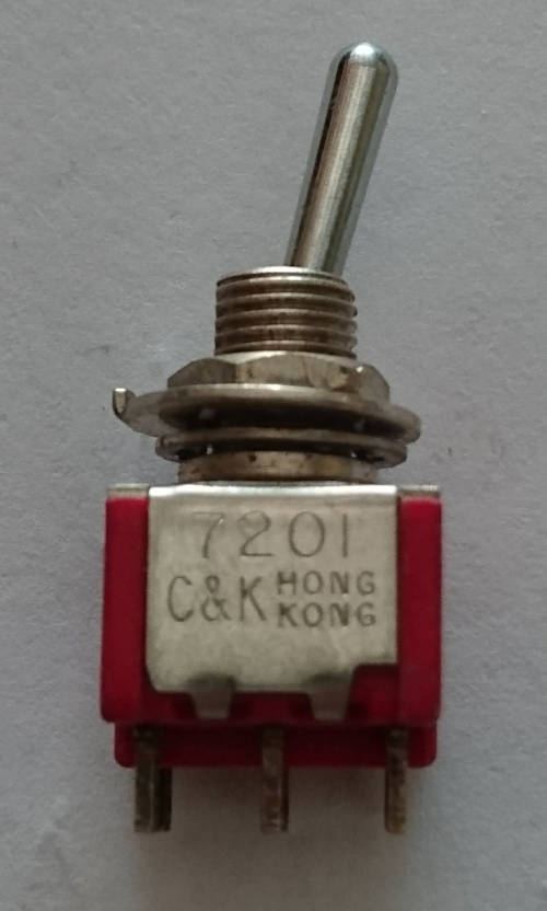 6 Pin Toggle Switch (1 Bid for 6 Switches) R20 additional per bid - (Japan/HongKong Products)
