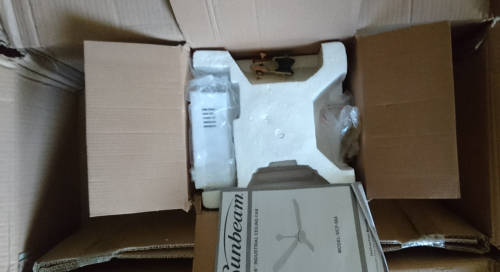 Sunbeam 142cm 5 Speed Industrial Ceiling Fan - (Mild Package Wear)