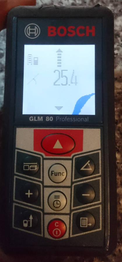 Bosch GLM80 Professional Laser/Level Measure (Please Read) - USB Charging
