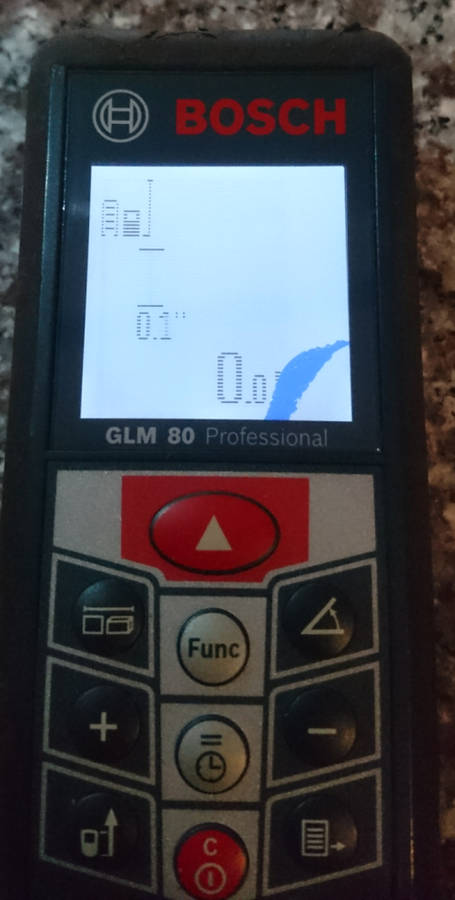 Bosch GLM80 Professional Laser/Level Measure (Please Read) - USB Charging