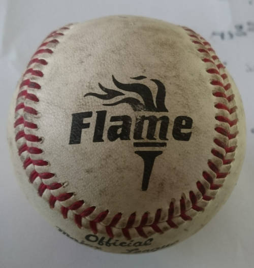 Flame Genuine Leather 9" Official Major League Spec Baseball (1 Bid for 2) - Please Read