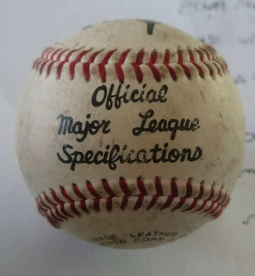 Flame Genuine Leather 9" Official Major League Spec Baseball (1 Bid for 2) - Please Read