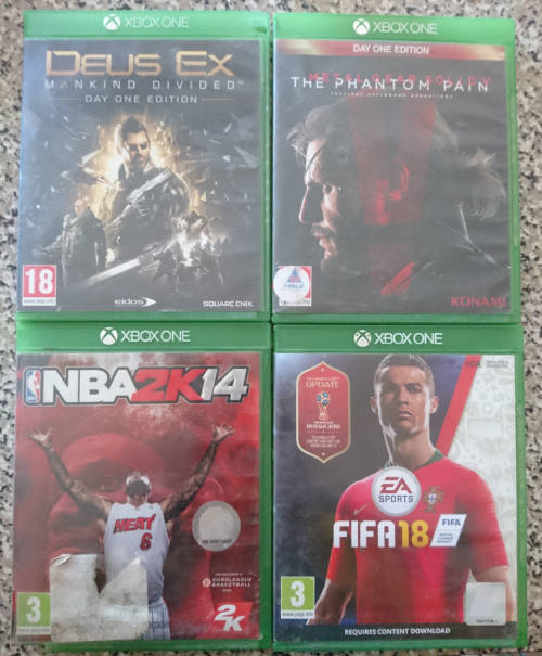 Xbox One Games (1 Bid for 4 Games)