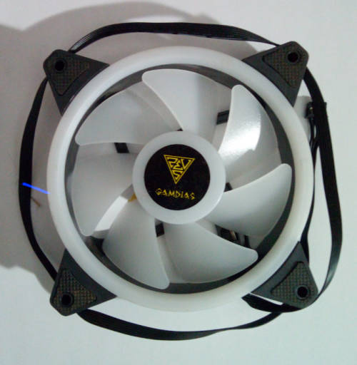 Gamdias Aeolus m2-1201r (12v Gaming Fan) - Fan Only