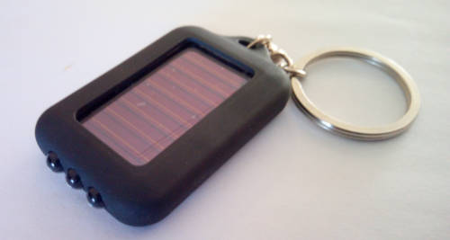 (3 Units) - Solar Led Torch Key-Chain (Durable & Life Lasting)