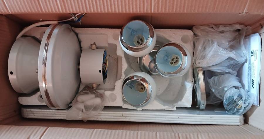 (Package Wear - Display Unit- 132cm 4 Blade Ceiling Fan (GCF-505)