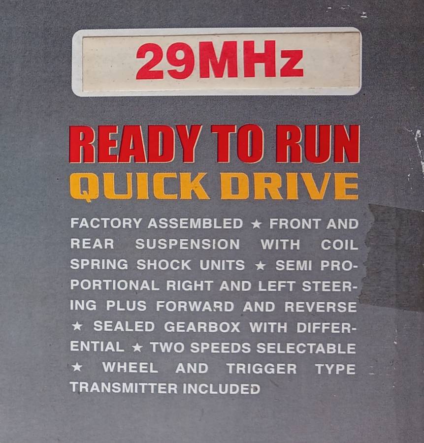 1:10 Scale 29ghz QD R/C Race Car (Please Read)