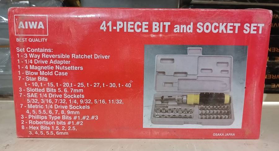 41 Piece Bit and Socket Set