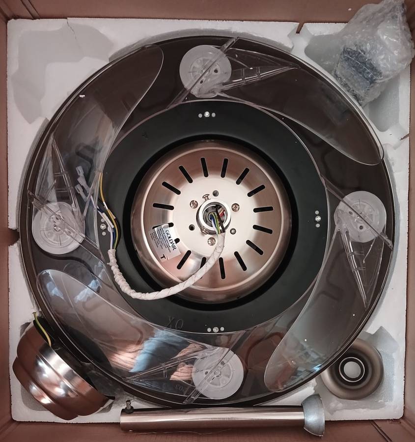 Goldair Retractable 4 Blade Ceiling Fan - Display Unit - Mild Package Wear