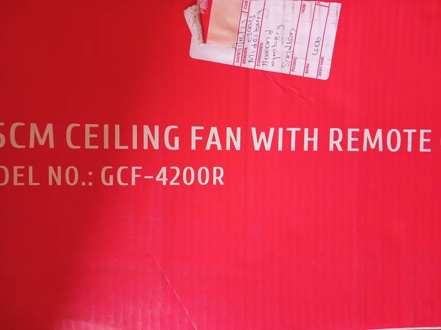 Goldair Retractable 4 Blade Ceiling Fan - Display Unit - Mild Package Wear