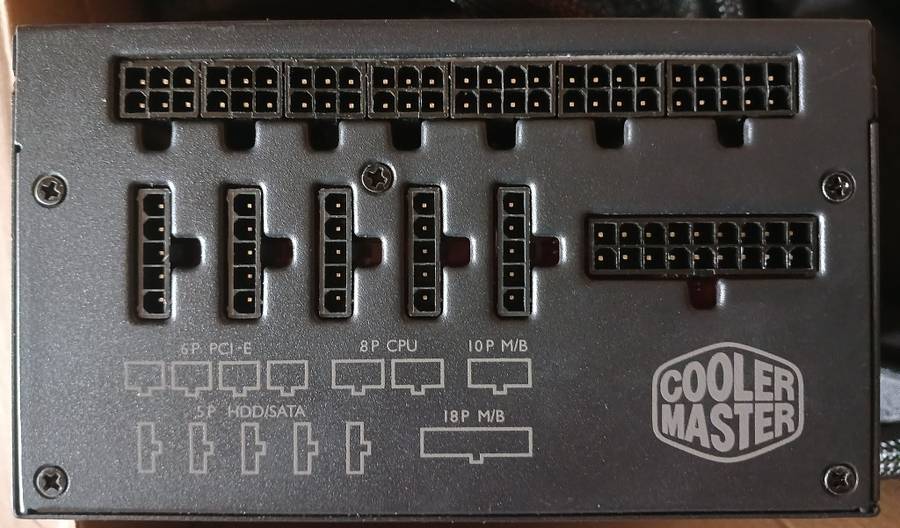 Cooler Master Switching Power Supply V850 80+Gold (Please Read - Spares/Restoration)