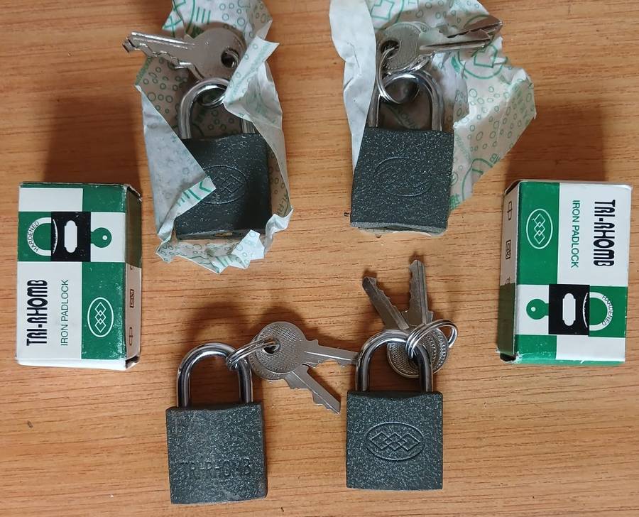 25mm Padlock (1 bid for 4 locks)