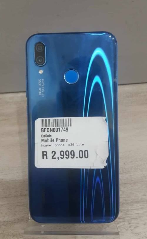 HUAWEI P20 LITE 64GB SINGLE SIM  CLEAN LIKE NEW BARGAIN