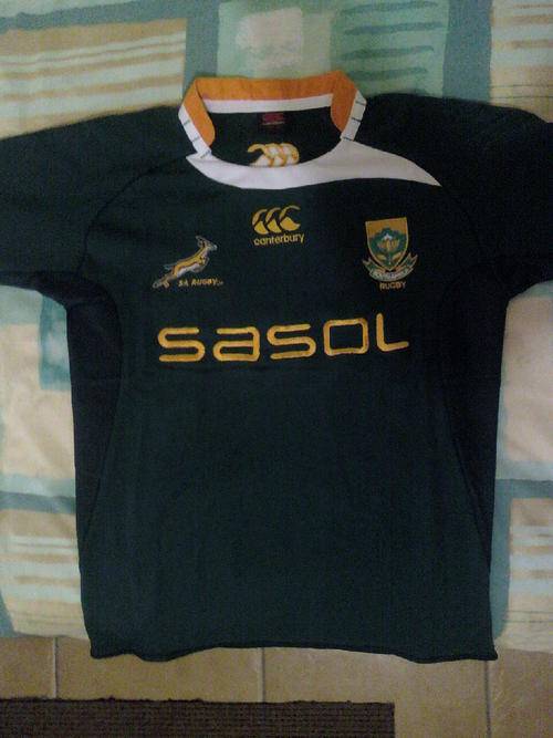 Brand New XLarge Springbok Rugby Jersey *New Style*
