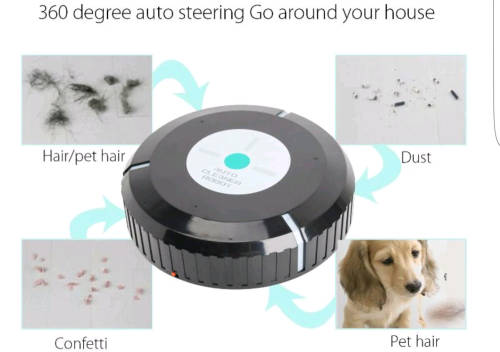 NEW MINI ROBOT CLEANER AUTO MICROFIBER MOP