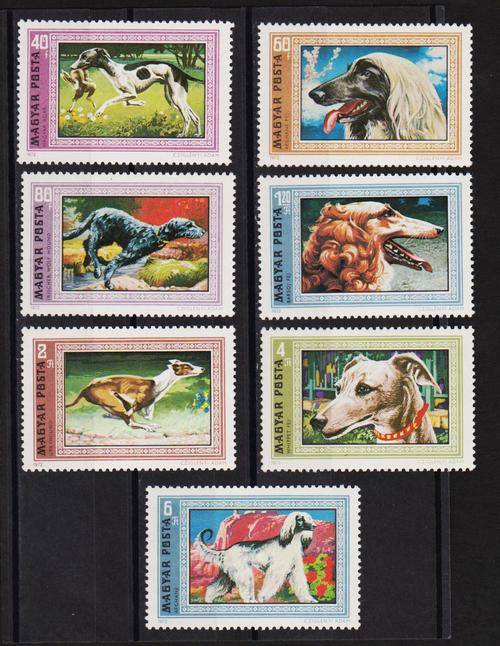 Thematics Unmounted Mint Dogs