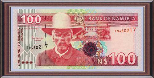 Banknotes A-Z  Namibia  NAM7  N$100  1999  Unc