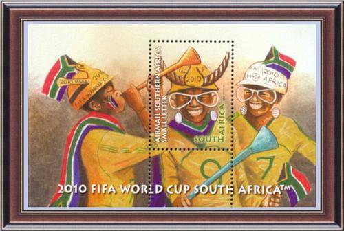 Philately 8:  World cup soccer. B3.b 2008 MS