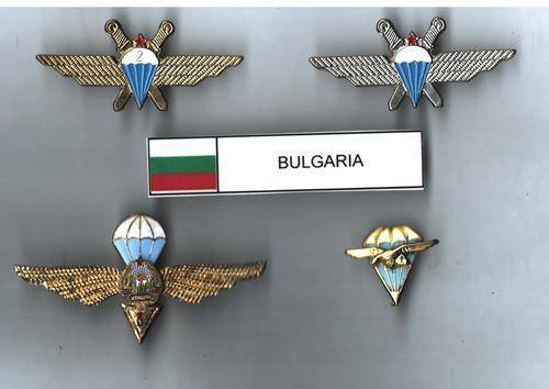 Bulgarian Para Wings Set - all pins intact
