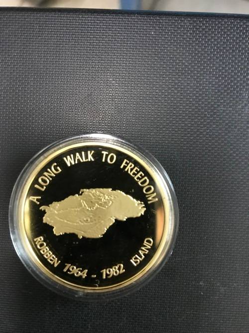 Robben Island gold coin