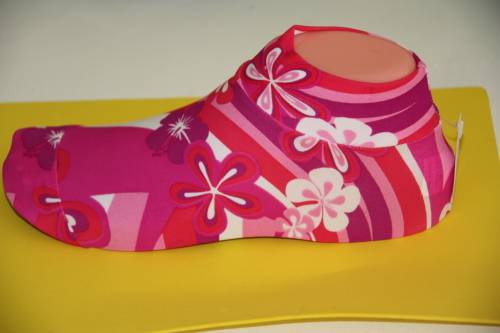 Kids Pattern Pink Aqua/Airline Socks/ Swim Sox (Size XS to L)