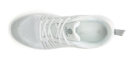 Mix White with a touch of dove grey Ballop knit Sneakers for Men and Woman