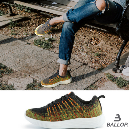 Mix Grey Ballop knit Sneakers for Men and Woman Size 5.5/6