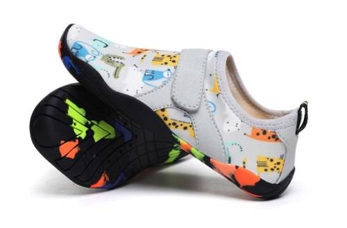 Animal Print Boys/Girls Aqua Shoes kids size 11