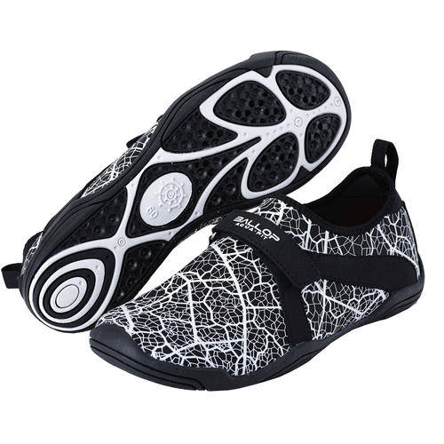 Unisex Ballop Skin Shoes Grey Gym | Flexible | Aqua| size 7~8.5