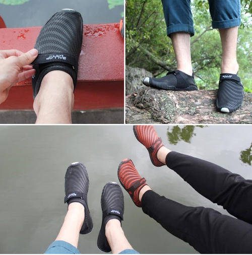 Comfortable Footwear , can be used in water and on land
