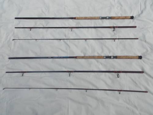Set of 2 Silstar Lexus Surf 123 Fishing Rods