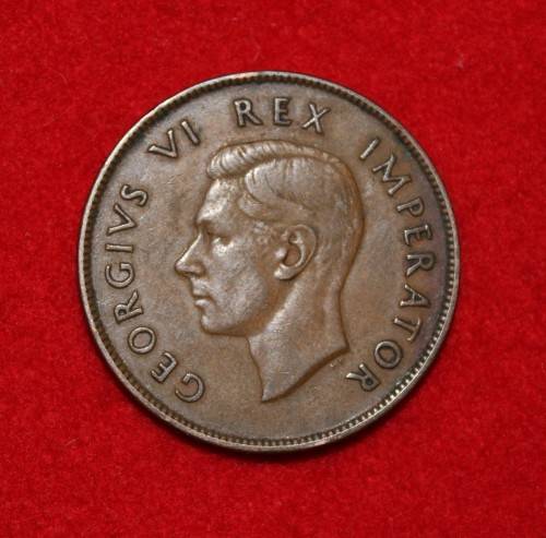 1939 1 Penny. Union of South Africa
