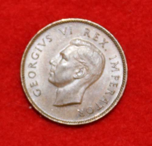 1947 1/4 Penny. Union of South Africa