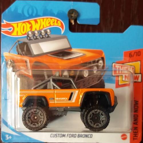 Hotwheels: Custom Ford Bronco (2021 Then and Now)