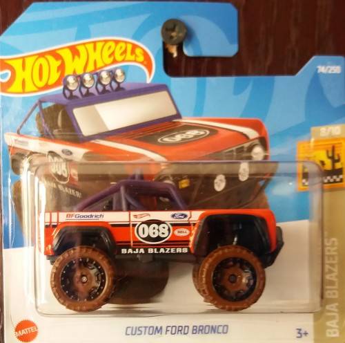 Hotwheels: Custom Ford Bronco (2022 Baja Blazers)