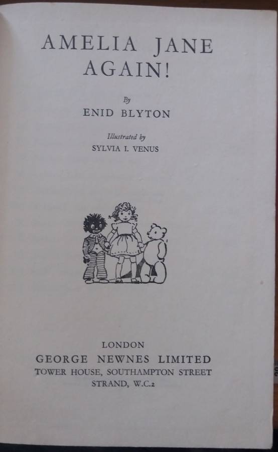 Amelia Jane Again - Enid Blyton (1951 Second Edition)