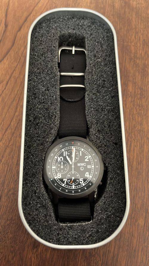 Brand new MWC Luftwaffe Chronograph PVD brand new in box