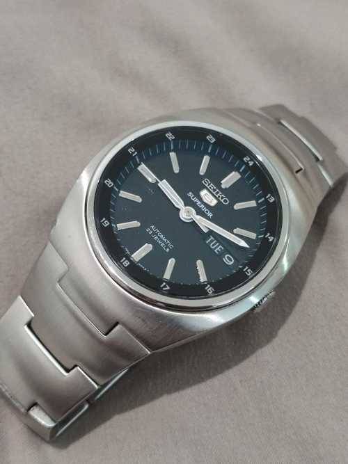 SEIKO 5 SUPERIOR 7S36-00N0 23 JEWELS 10 BAR