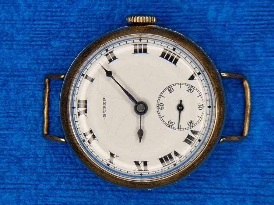 Antique Buren wrist watch (Serviced)