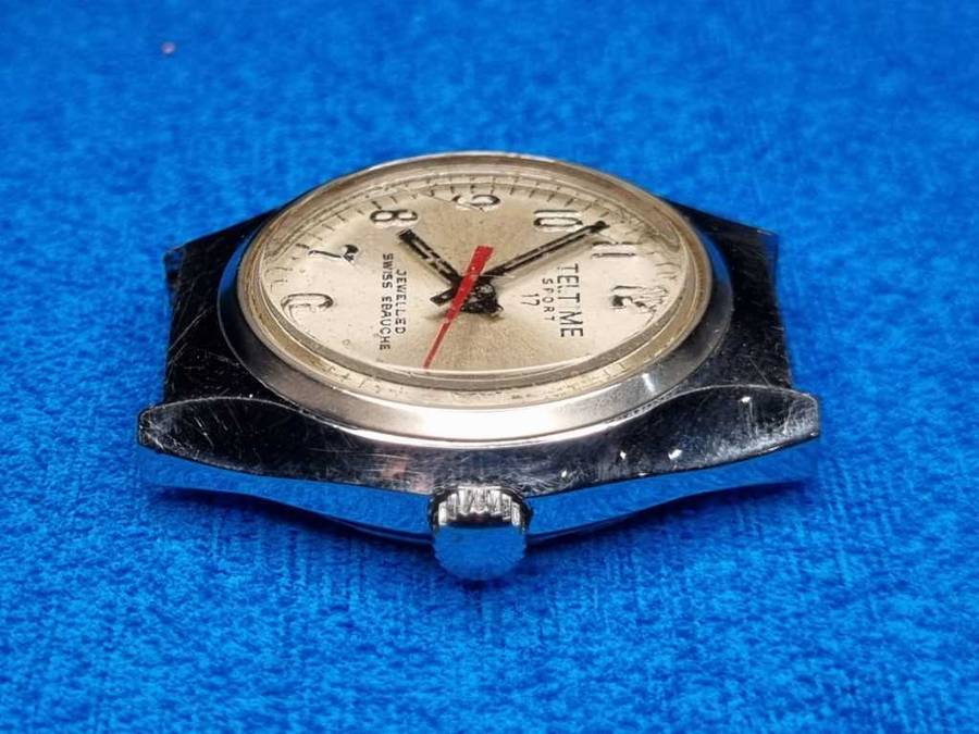 Vintage TelTime Swiss mechanical