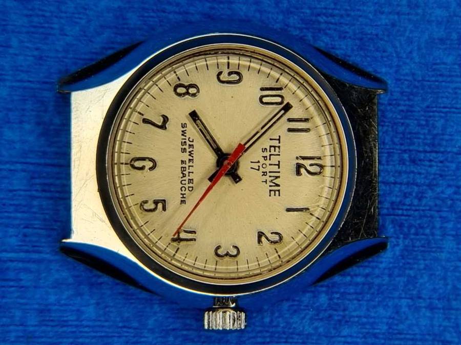 Vintage TelTime Swiss mechanical